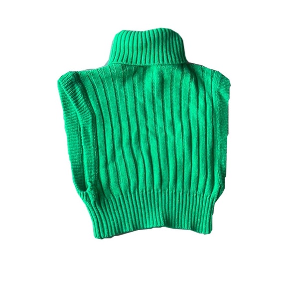 Green turtle neck tank - Picture 1 of 1